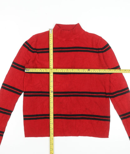 Womens UK Size 12 Red Herring Red Pullover Jumper