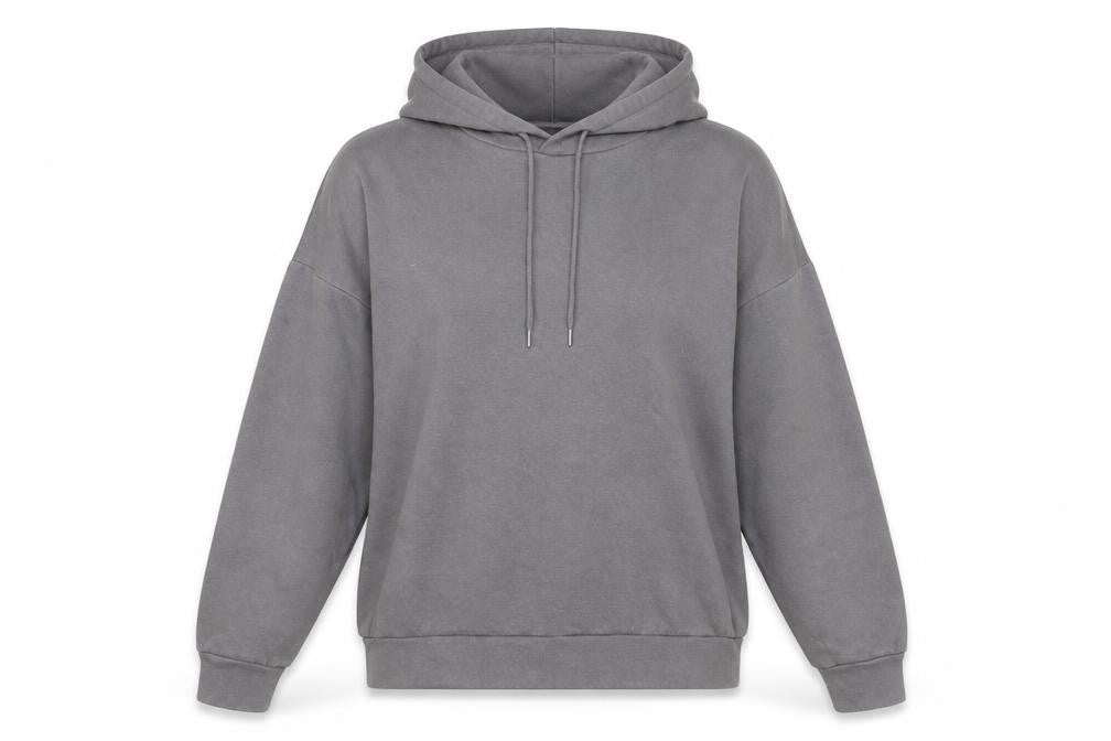 Womens UK Size M Noisy may Grey Pullover Hoodie