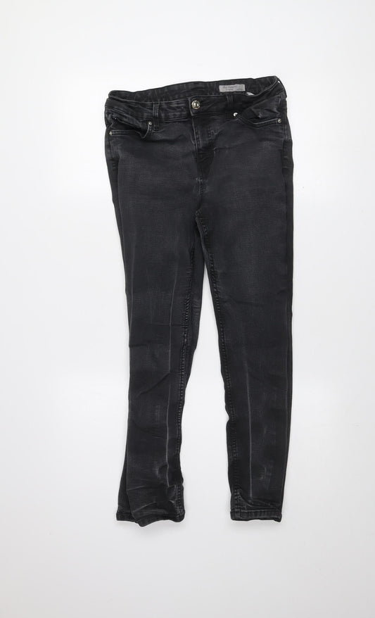 Womens UK Size 14 Marks and Spencer Slim Fit Skinny Black Jeans