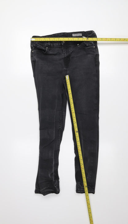 Womens UK Size 14 Marks and Spencer Slim Fit Skinny Black Jeans