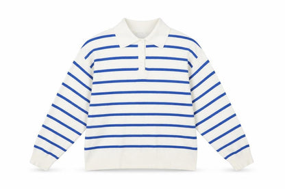 Womens UK Size M MNG White Henley Jumper