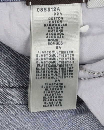 7 For All Mankind Mens Blue Slim Straight Denim Jeans Size 31