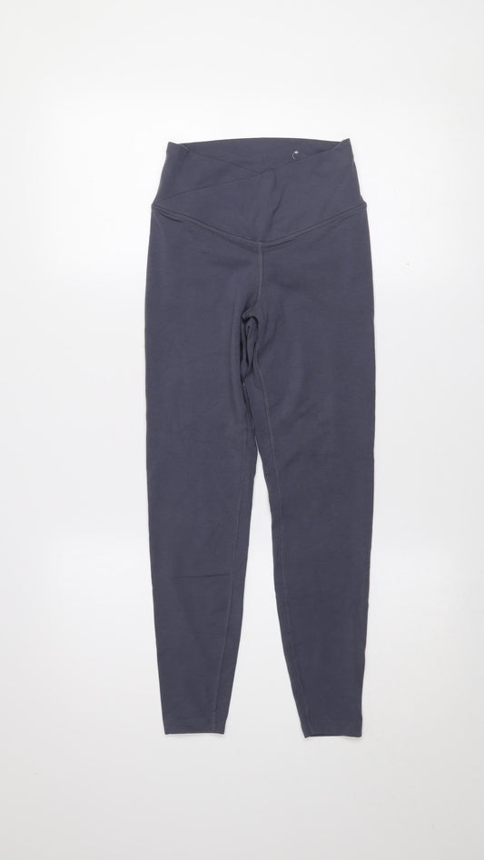 Womens UK Size XS Old Navy Slim Fit Leggings Grey Leggings