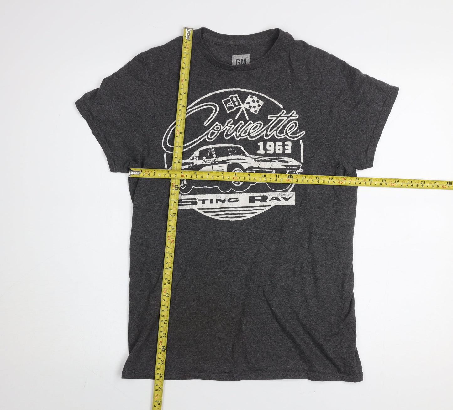 Mens UK Size S GM Grey  T-Shirt
