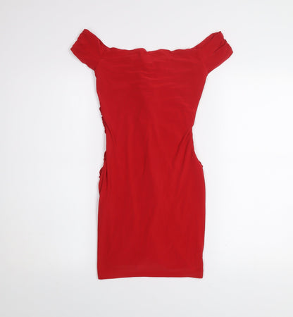 Womens UK Size 8 Edge Street Bodycon Dress