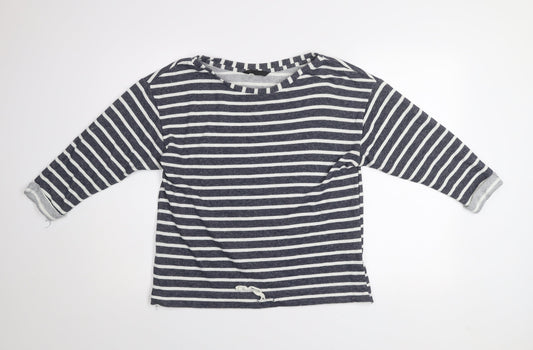 Womens UK Size 12 Dunnes Stores Blue Pullover Sweatshirt