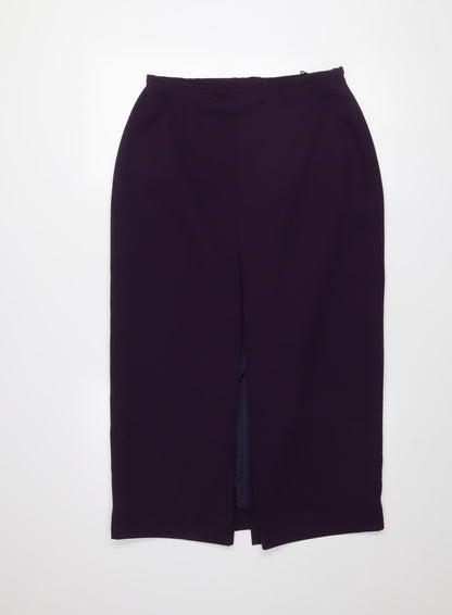 Womens UK Size 14 Gerrard Creation Straight & Pencil Twill Skirt