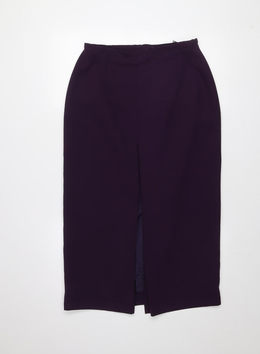 Womens UK Size 14 Gerrard Creation Straight & Pencil Twill Skirt