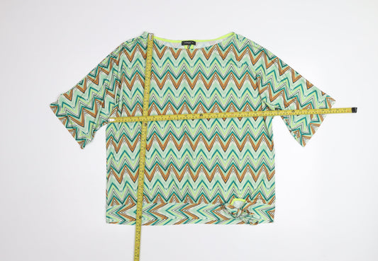 Womens UK Size 3XL Anirene Multicoloured Basic T-Shirt