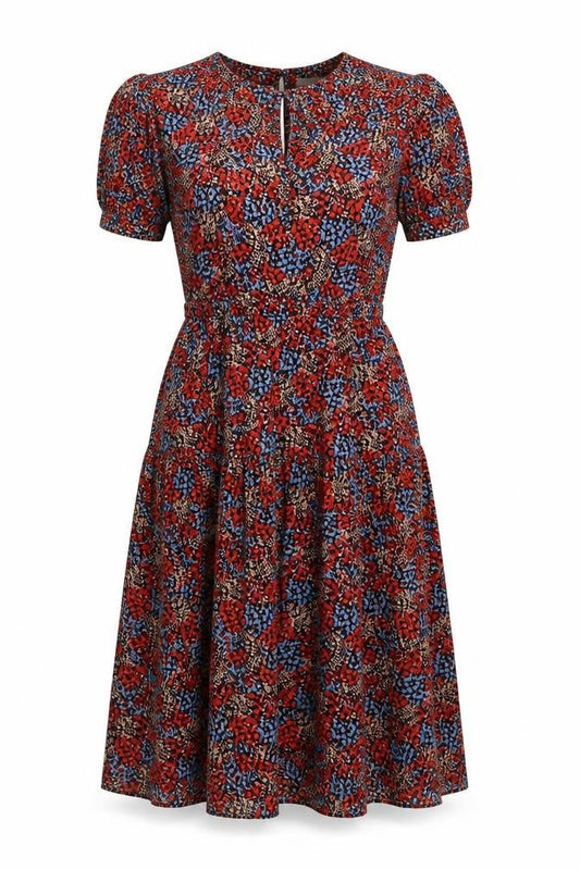 Womens UK Size 6 Topshop Fit & Flare Dress