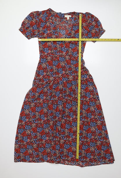 Womens UK Size 6 Topshop Fit & Flare Dress