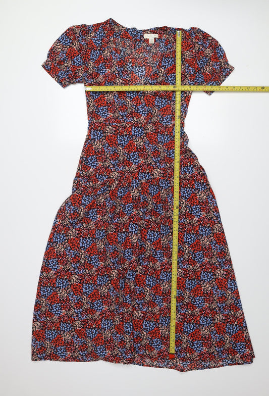 Womens UK Size 6 Topshop Fit & Flare Dress