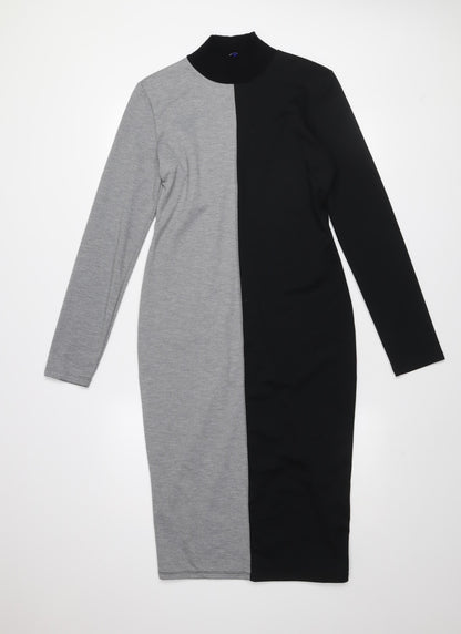 Womens UK Size L Zara Bodycon Dress