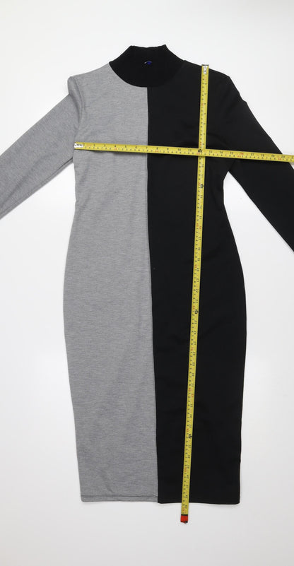 Womens UK Size L Zara Bodycon Dress