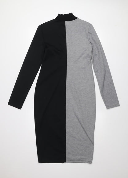 Womens UK Size L Zara Bodycon Dress