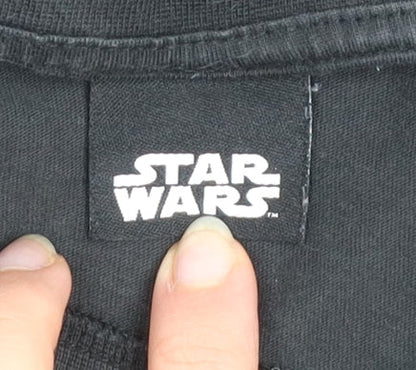 Star Wars Men's Black XL Graphic Print Darth Vader T-Shirt