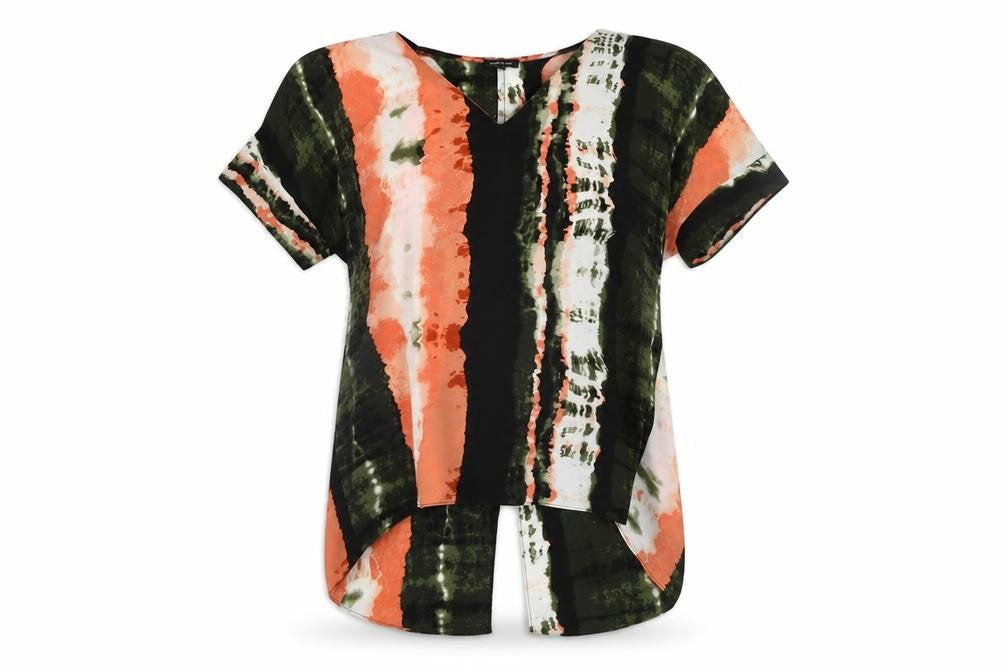 Womens UK Size 8 River Island Multicoloured Tunic Blouse