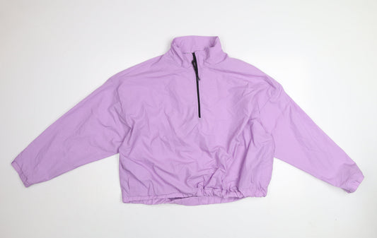 Womens UK Size 18 ASOS Purple Windbreaker Coat