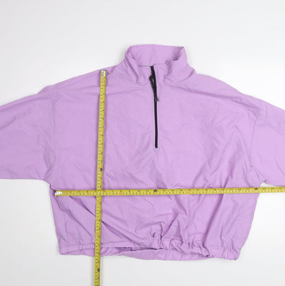 Womens UK Size 18 ASOS Purple Windbreaker Coat