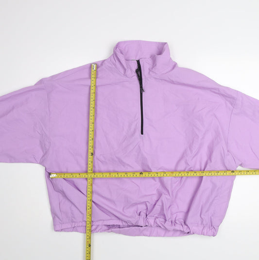 Womens UK Size 18 ASOS Purple Windbreaker Coat