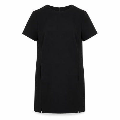 V by Very Womens Black Shift Dress Size 14 Short Sleeve Workwear
