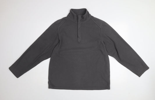 Mens UK Size L Marks and Spencer Grey Pullover Sweatshirt