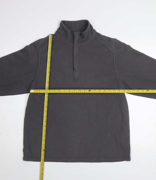 Mens UK Size L Marks and Spencer Grey Pullover Sweatshirt
