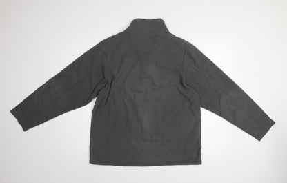 Mens UK Size L Marks and Spencer Grey Pullover Sweatshirt