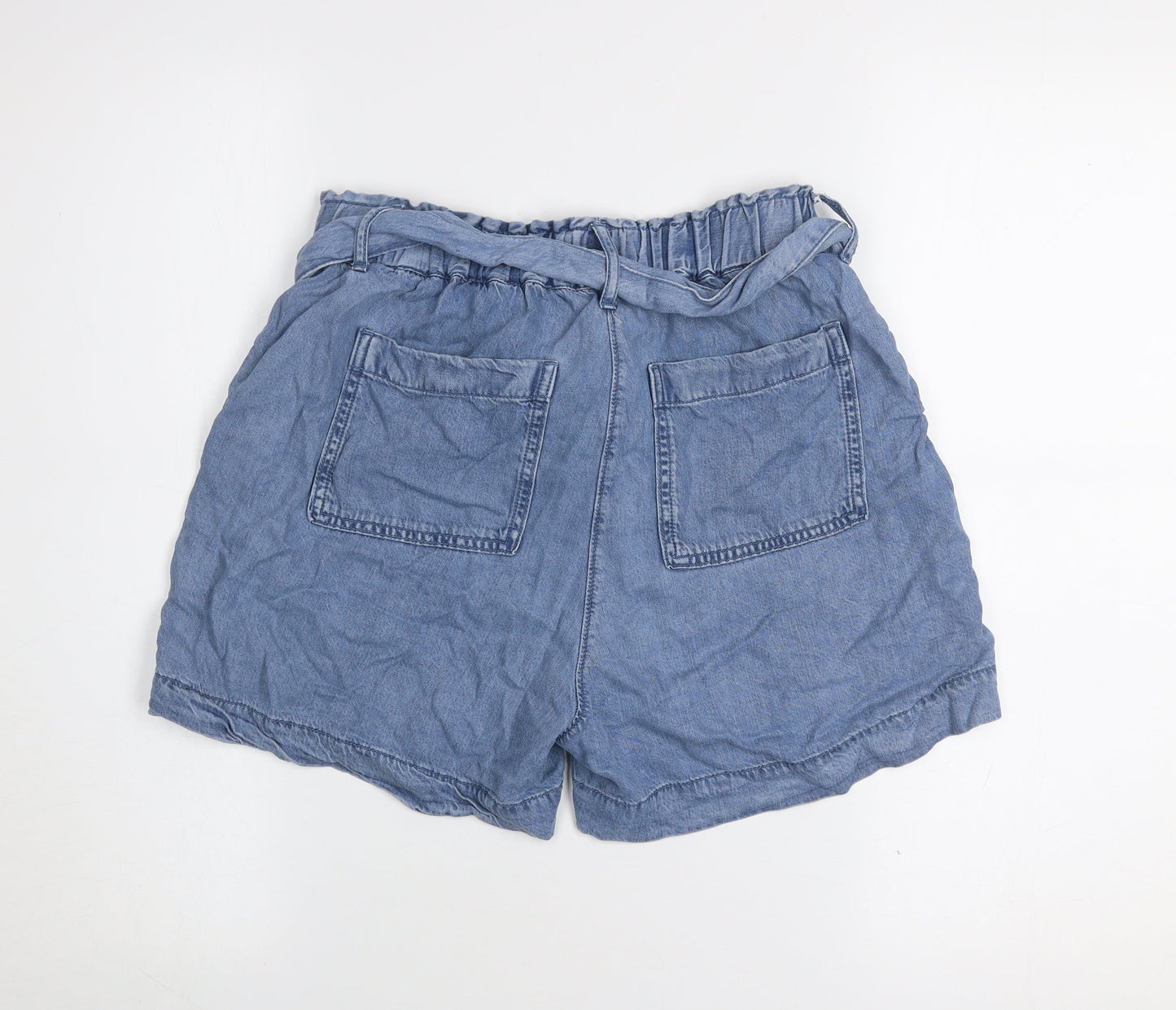 Womens UK Size XS Dunnes Relaxed Fit Paperbag Shorts