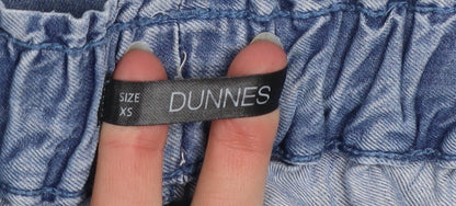 Womens UK Size XS Dunnes Relaxed Fit Paperbag Shorts