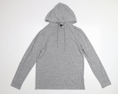 Unisex Adults UK Size S FOREVER 21 Grey Pullover Hoodie