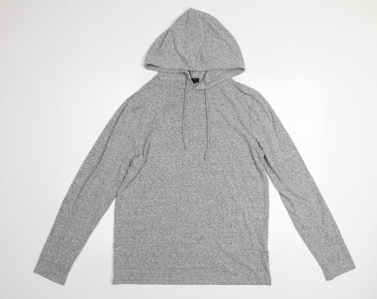 Unisex Adults UK Size S FOREVER 21 Grey Pullover Hoodie