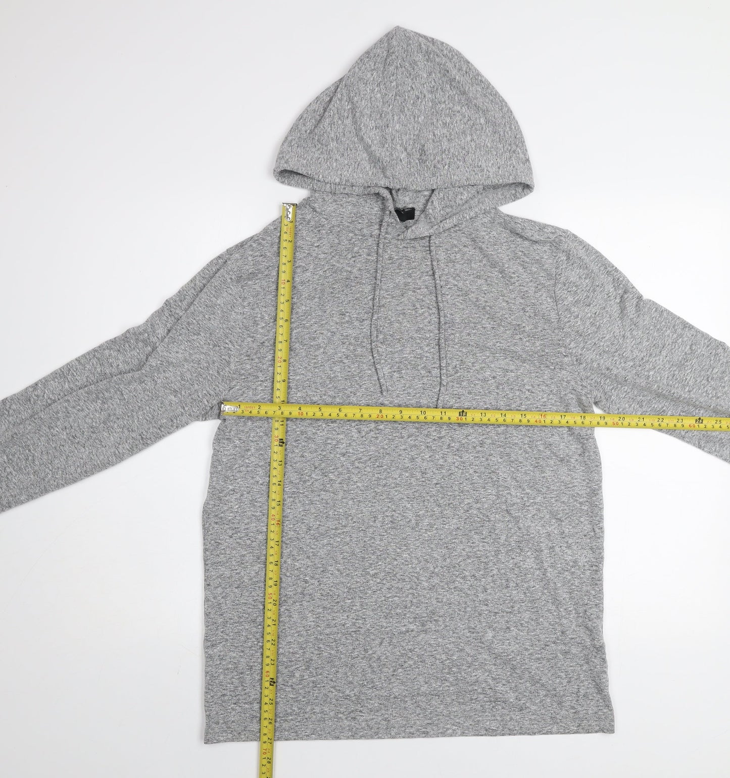 Unisex Adults UK Size S FOREVER 21 Grey Pullover Hoodie