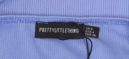 Womens UK Size 8 PRETTYLITTLETHING Bodycon Dress