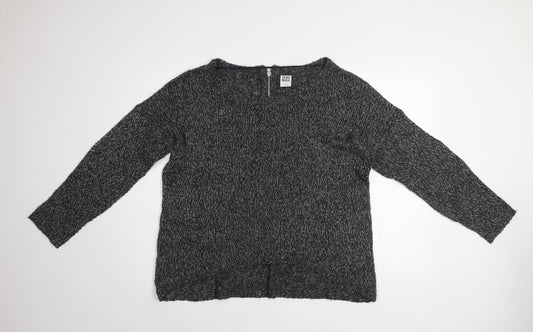 Womens UK Size L VERO MODA Grey Pullover Jumper