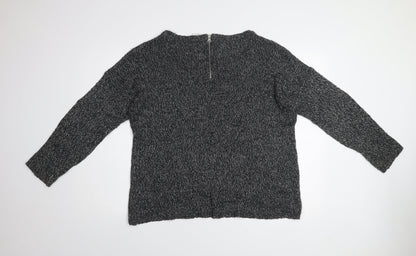 Womens UK Size L VERO MODA Grey Pullover Jumper