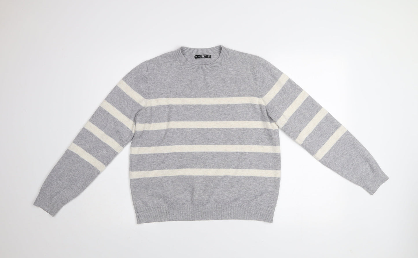 Womens UK Size M Dunnes Grey Pullover Jumper