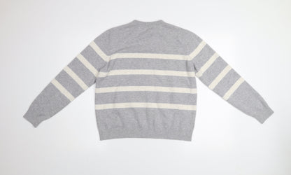 Womens UK Size M Dunnes Grey Pullover Jumper