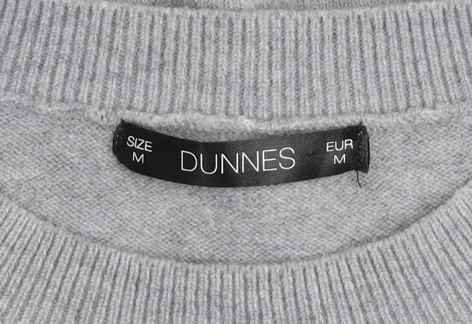 Womens UK Size M Dunnes Grey Pullover Jumper