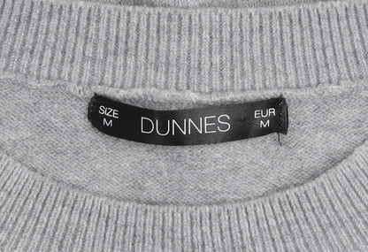 Womens UK Size M Dunnes Grey Pullover Jumper
