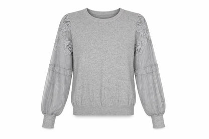 Womens UK Size 12 New Look Grey Pullover Jumper