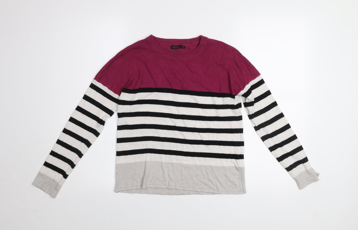 Womens UK Size S Marisa Multicoloured Pullover Jumper