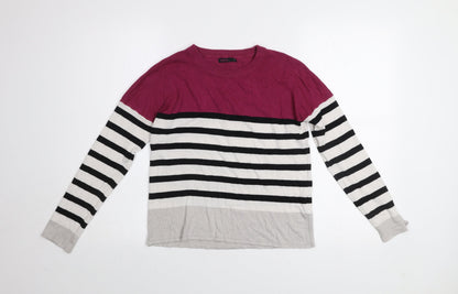Womens UK Size S Marisa Multicoloured Pullover Jumper