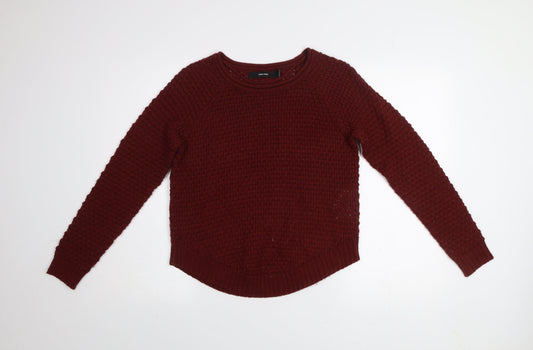 Womens UK Size XS VERO MODA Red Pullover Jumper