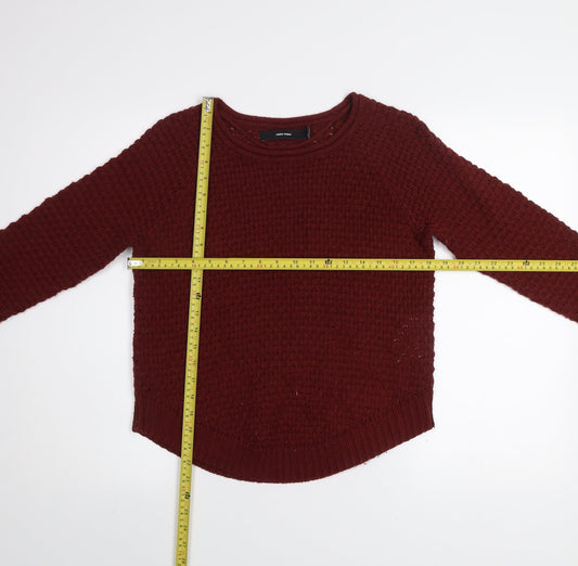 Womens UK Size XS VERO MODA Red Pullover Jumper