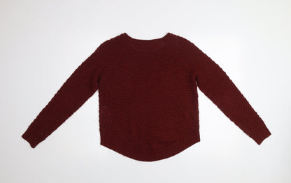 Womens UK Size XS VERO MODA Red Pullover Jumper