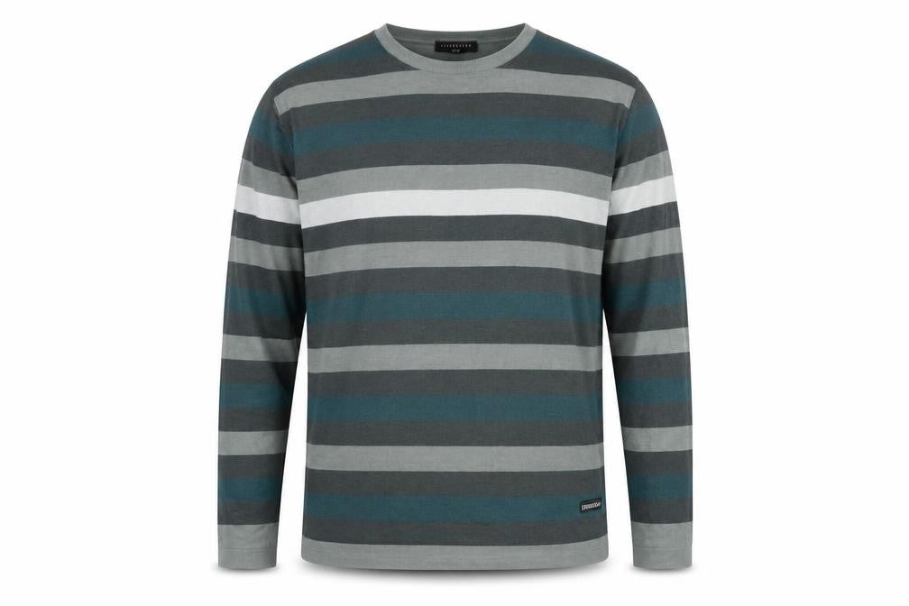 Mens UK Size L Eisenegger Green Pullover Jumper