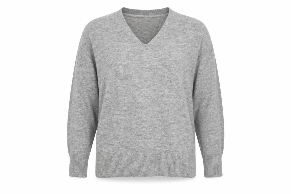 Womens UK Size 12 H&M Grey Pullover Jumper