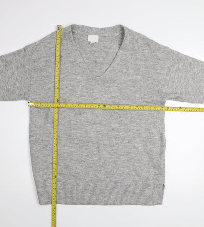Womens UK Size 12 H&M Grey Pullover Jumper