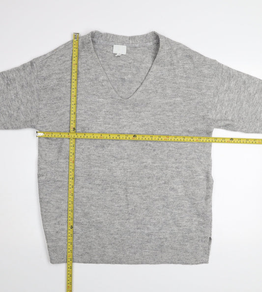 Womens UK Size 12 H&M Grey Pullover Jumper